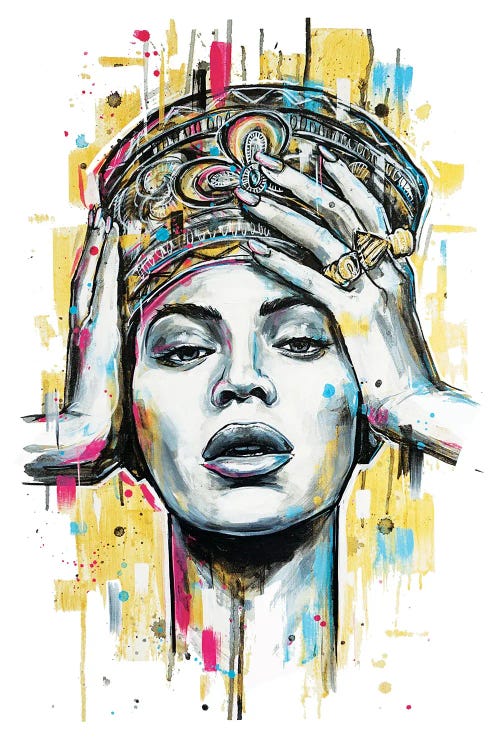 Queen B by Tay Odynski wall art