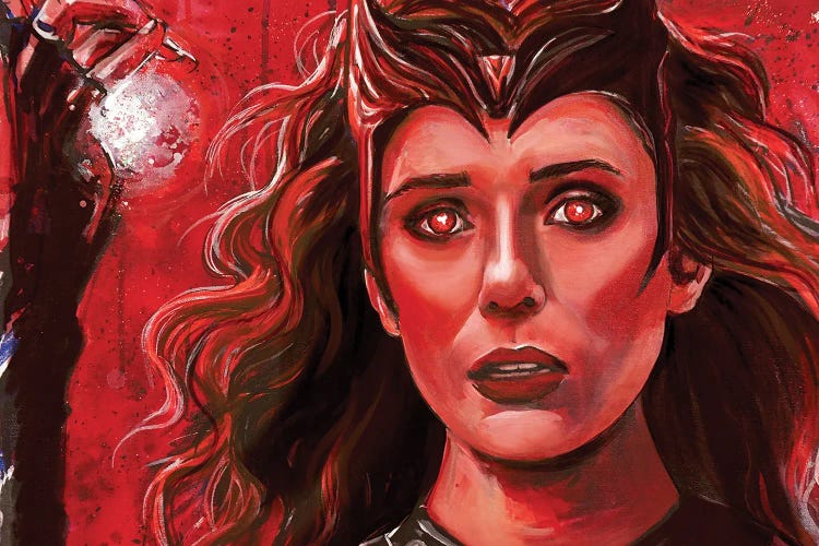 Scarlet Witch by Tay Odynski wall art