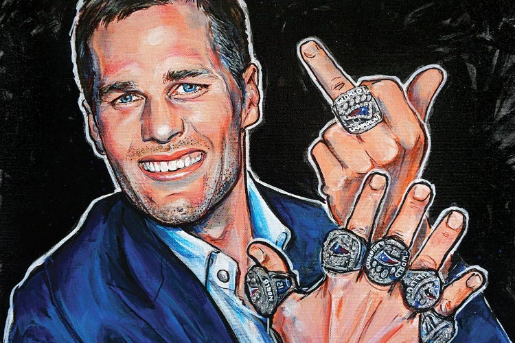 Tom Brady And His Rings