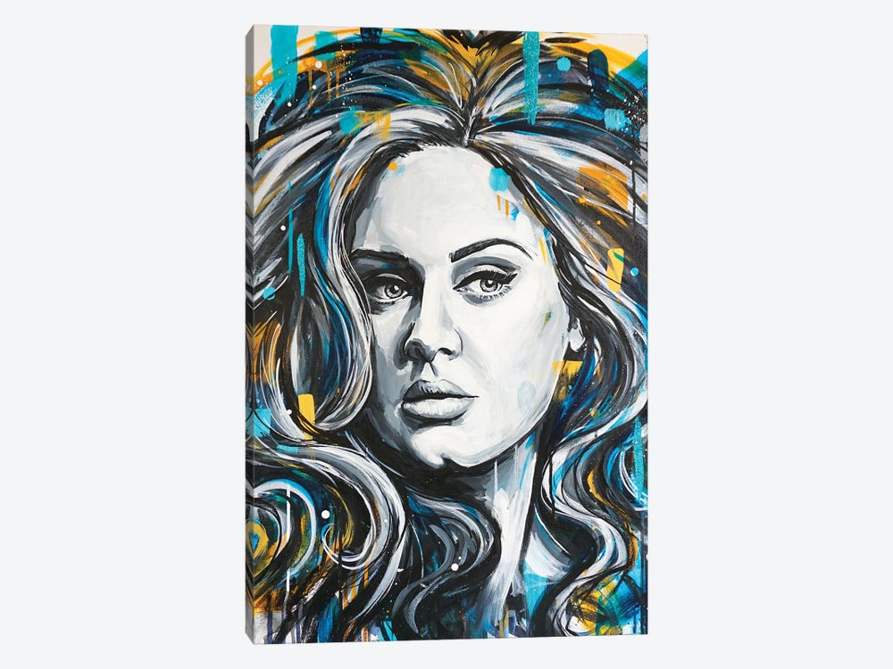 Adele by Tay Odynski 1-piece Canvas Art
