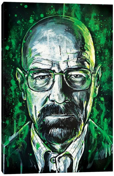 Walter Canvas Art Print - Walter "Heisenberg" White