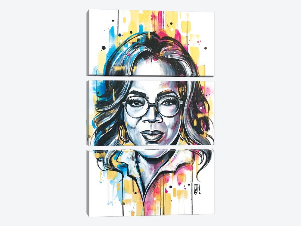 Oprah Canvas Wall Art by Tay Odynski | iCanvas