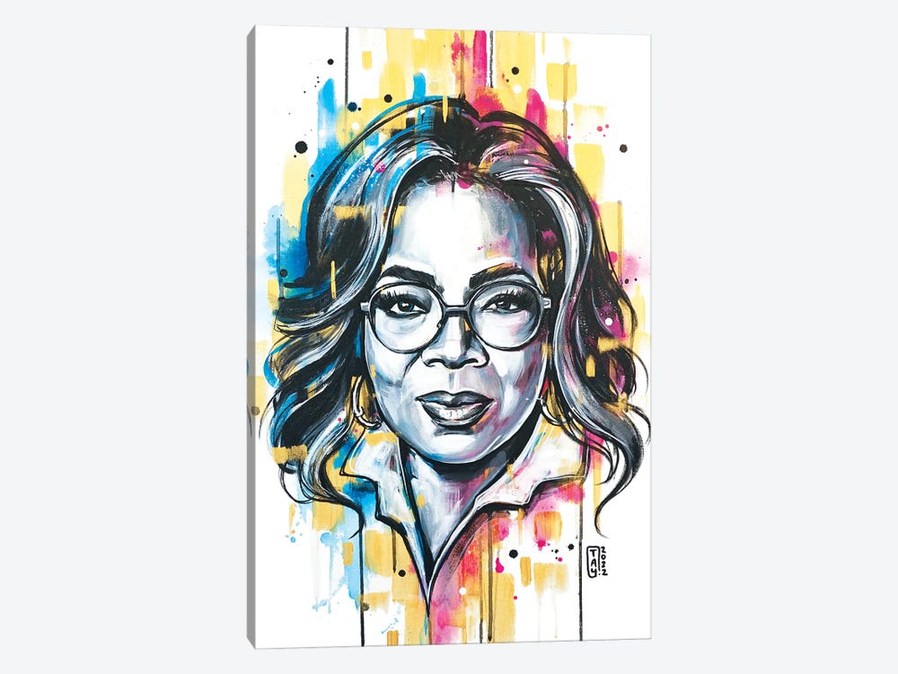 Oprah by Tay Odynski 1-piece Canvas Art Print