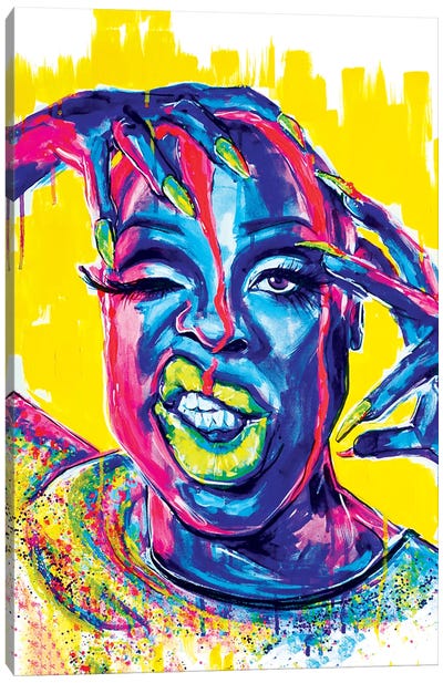 Bob The Drag Queen Canvas Art Print - Entertainer Art