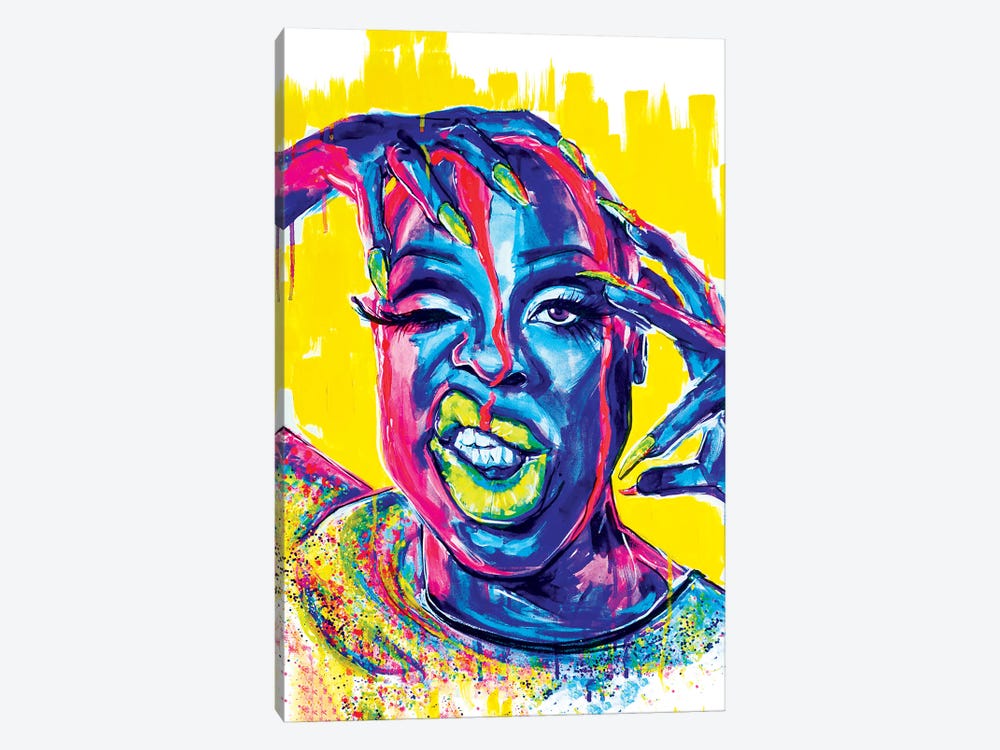 Bob The Drag Queen by Tay Odynski 1-piece Canvas Wall Art