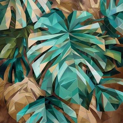 Monster In The Jungle by Maria Tuzhilkina framed wall art