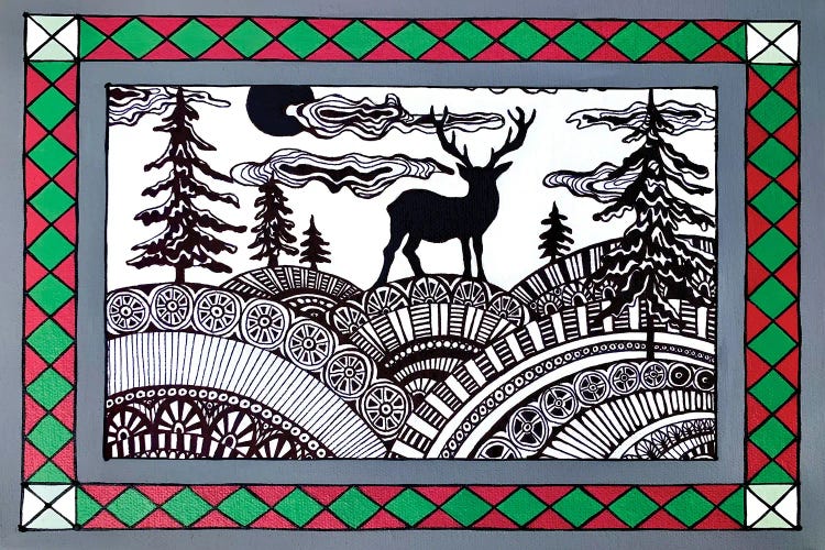 Winter's Tale by Maria Tuzhilkina wall art