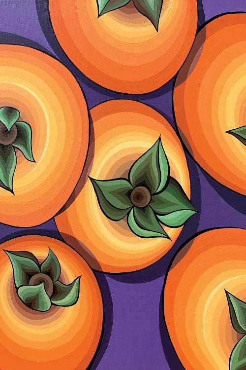 Sunny Persimmon by Maria Tuzhilkina wall art