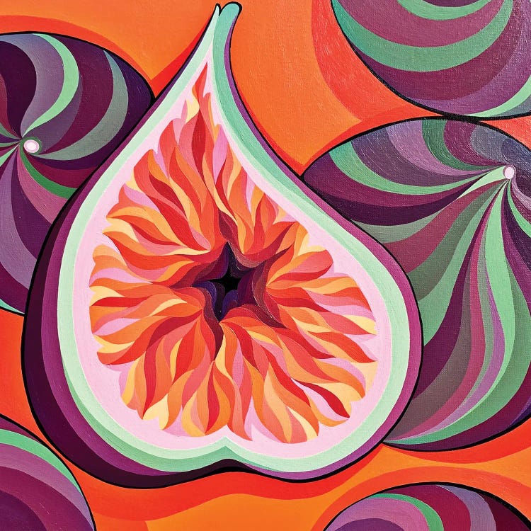 Fig Carousel by Maria Tuzhilkina wall art