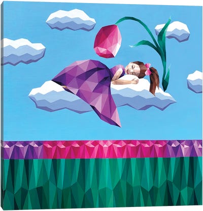 The Princess's Dream Canvas Art Print