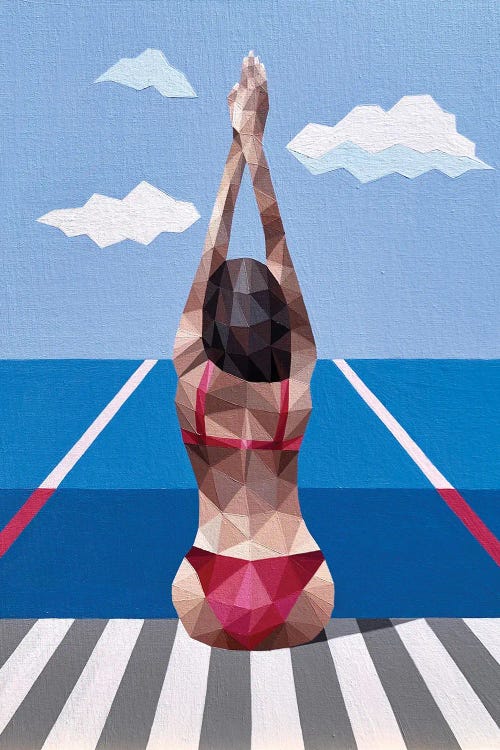 Ready To Swim by Maria Tuzhilkina wall art