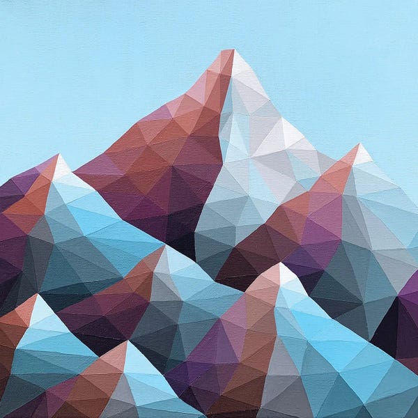 Giclee Features: Morning In The Mountains by Maria Tuzhilkina