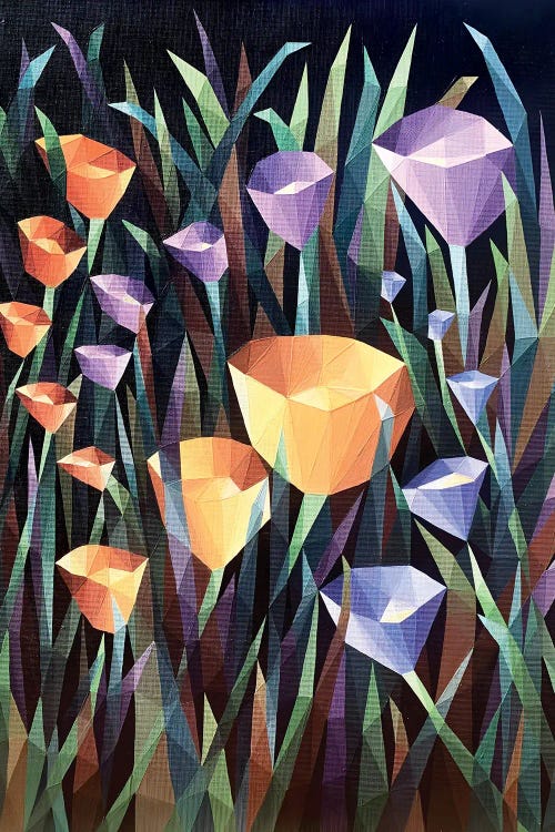 Waltz Of The Flowers by Maria Tuzhilkina wall art