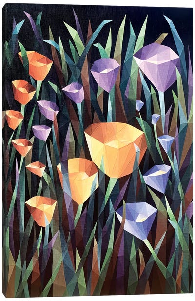 Waltz Of The Flowers Canvas Art Print