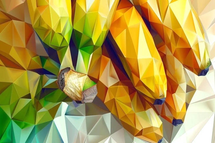 Bananas, Tropical Fruit, Still Life