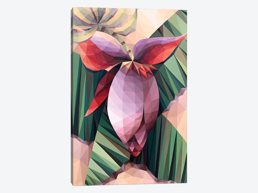Banana Flower by Maria Tuzhilkina 1-piece Canvas Art Print