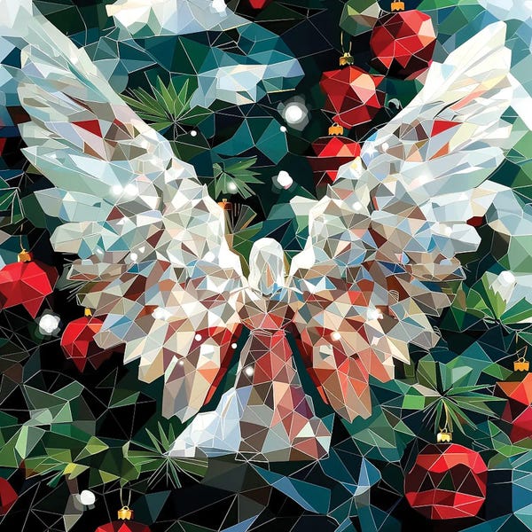 Angels: Christmas Tree Angel by Maria Tuzhilkina