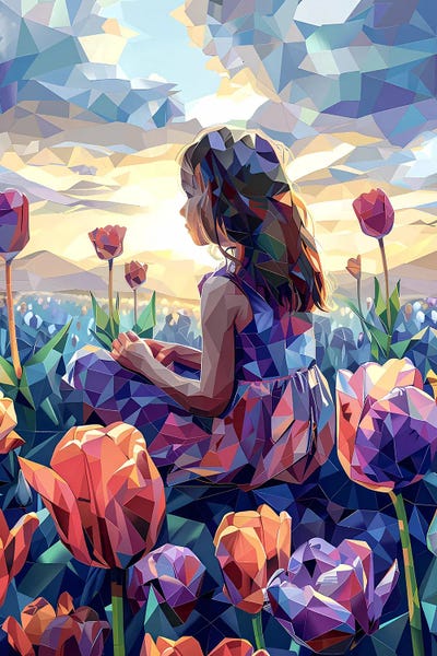 Lilacs: Dreams On A Lilac Field by Maria Tuzhilkina