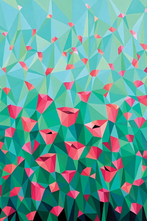 Carpet Of Poppies by Maria Tuzhilkina wall art