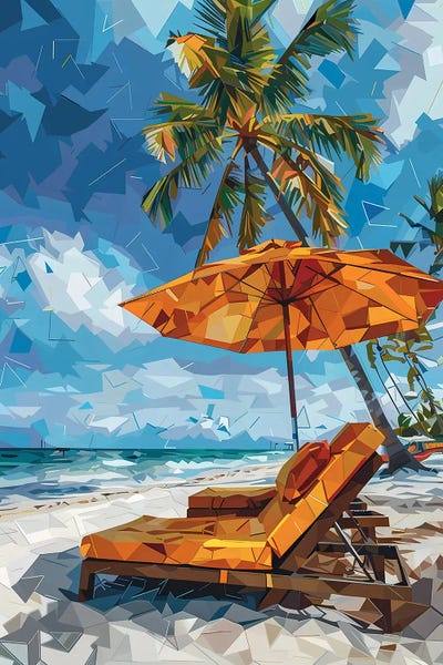 Beach Lover: Holiday On The Beach by Maria Tuzhilkina