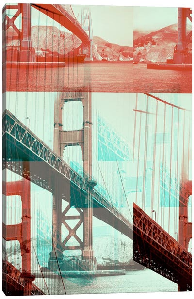 Unbridged Canvas Art Print - San Francisco Art