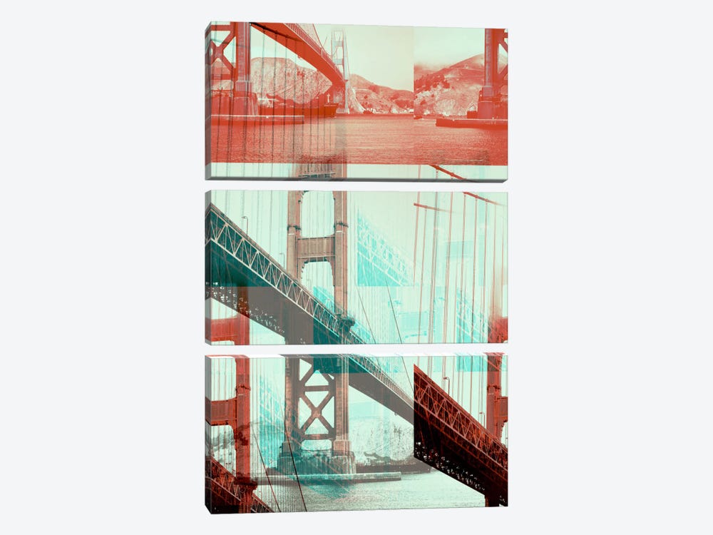 Unbridged by 5by5collective 3-piece Canvas Wall Art