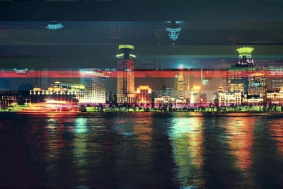 Skylights by 5by5collective canvas print