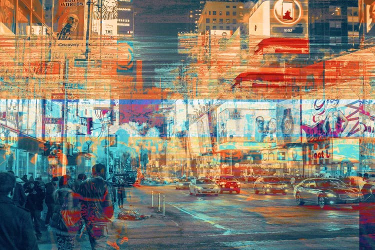 TimesSquared by 5by5collective wall art