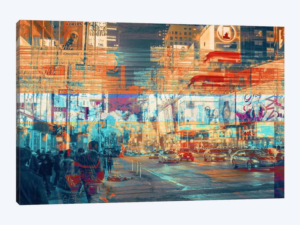 TimesSquared by 5by5collective 1-piece Canvas Artwork