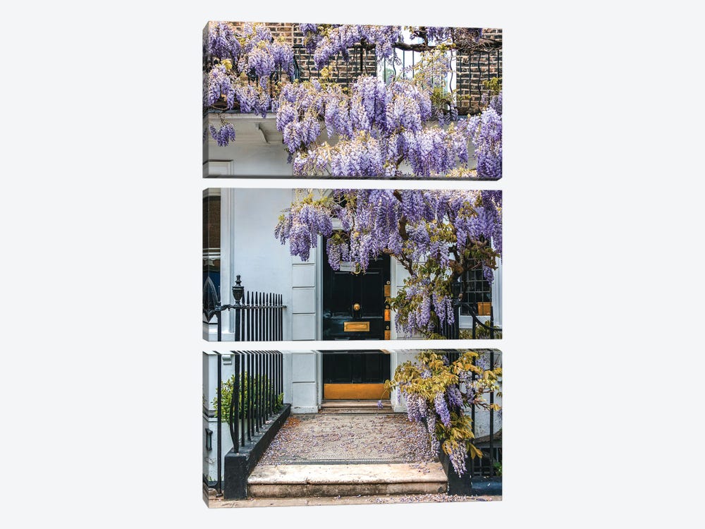 Wysteria IV by The Urbanteller 3-piece Canvas Wall Art