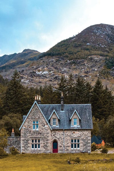 Highlands I by The Urbanteller framed canvas print