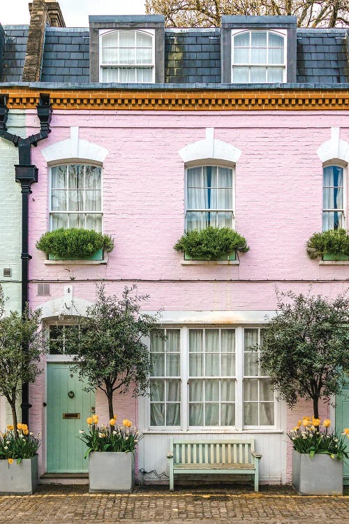 Pink House In London