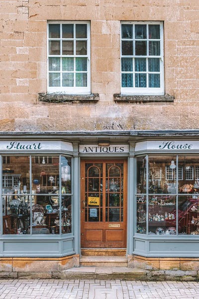 Vintage Store I by The Urbanteller framed canvas print
