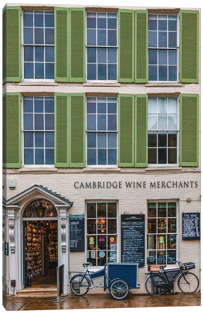 Cambridge Wine Canvas Art Print - The Urbanteller