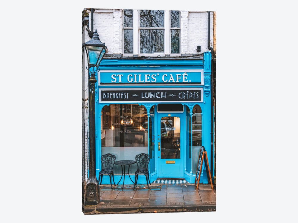 St Giles Cafe by The Urbanteller 1-piece Canvas Wall Art
