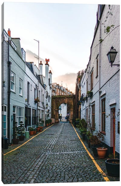 Kynance Mews Other Perspective Canvas Art Print - The Urbanteller