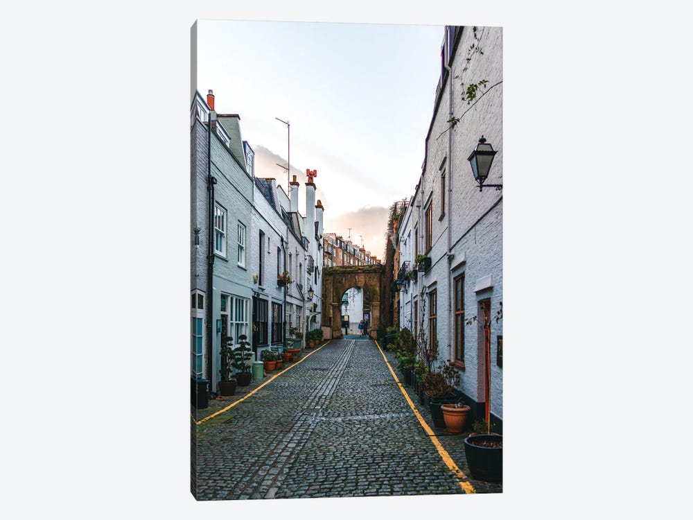 Kynance Mews Other Perspective by The Urbanteller 1-piece Canvas Print