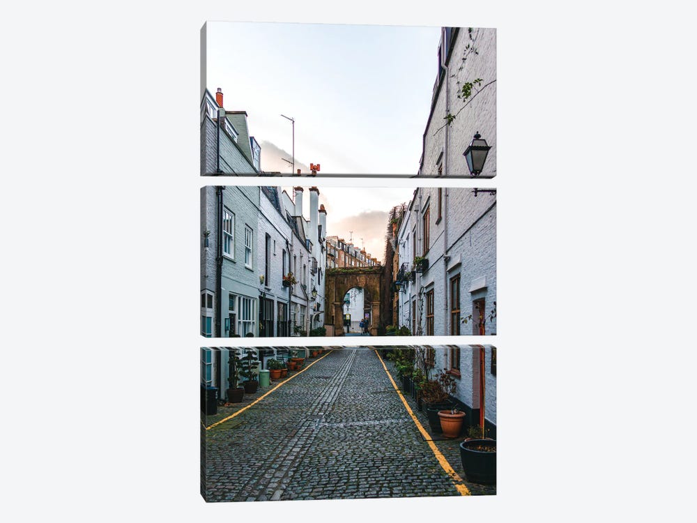 Kynance Mews Other Perspective by The Urbanteller 3-piece Art Print