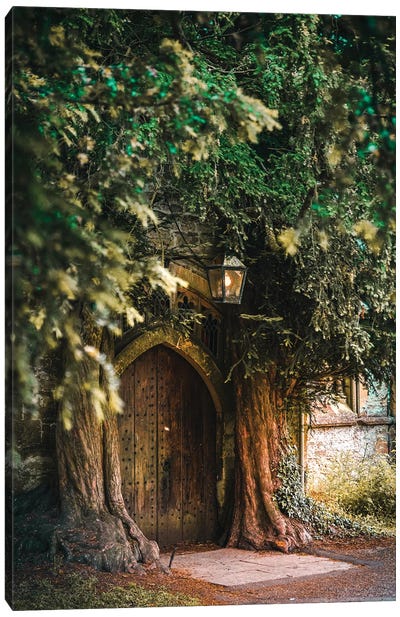 Stow-On-The-Wold Canvas Art Print - Door Art