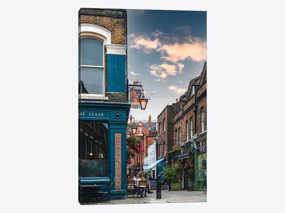 Hampstead - The Flask by The Urbanteller 1-piece Canvas Print