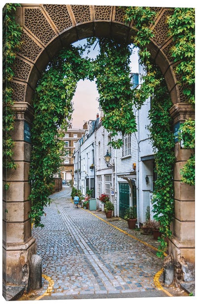 London Mews Canvas Art Print - Out & About