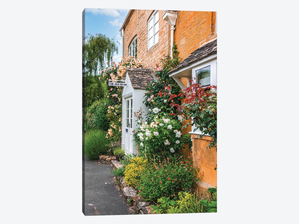 Old Bank Blockley by The Urbanteller 1-piece Canvas Wall Art