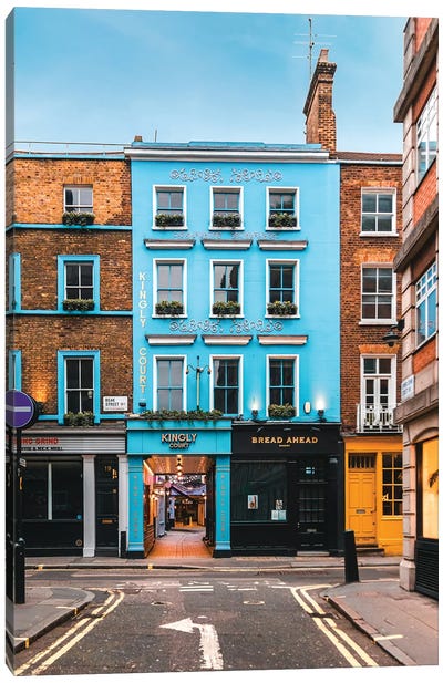 Soho London Canvas Art Print - Out & About