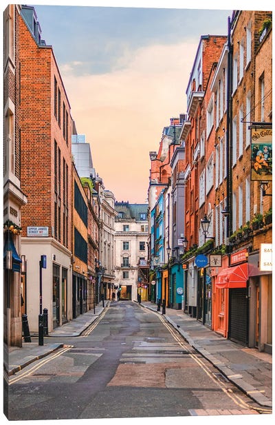 Soho London II Canvas Art Print - Out & About