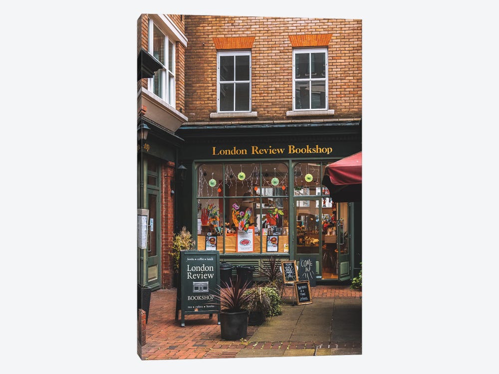 London Review Bookshop by The Urbanteller 1-piece Canvas Print