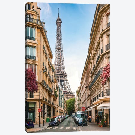 Eiffel Tower Canvas Print #UBT59} by The Urbanteller Canvas Print