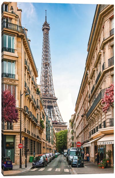 Eiffel Tower Canvas Art Print - The Urbanteller