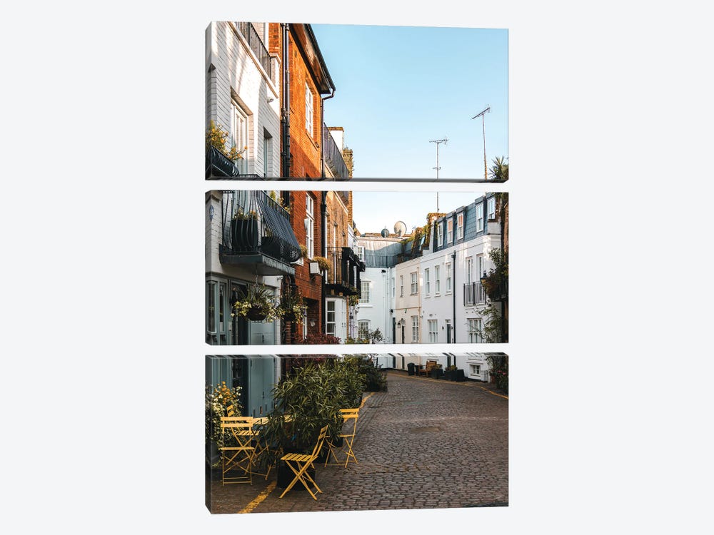 London Alley by The Urbanteller 3-piece Canvas Print
