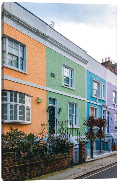 Colorful London Canvas Art Print - The Urbanteller