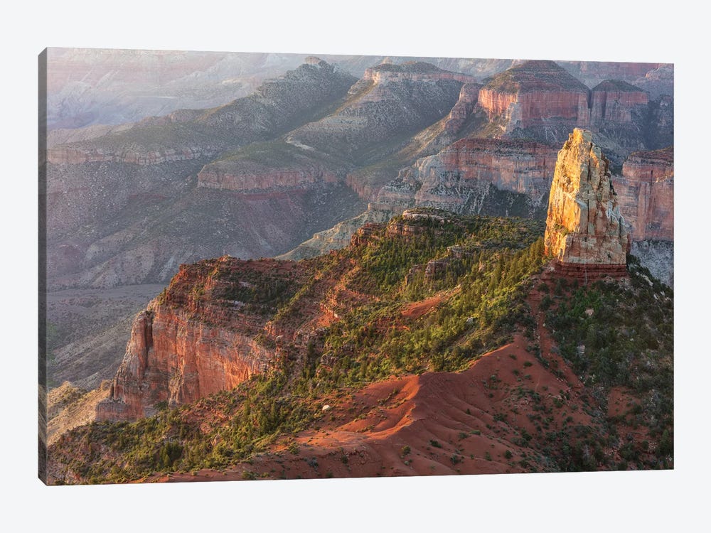 Mt. Hayden From Imperial Point On The North Rim In Grand Canyon National Park, Arizona, Usa by Chuck Haney 1-piece Canvas Print